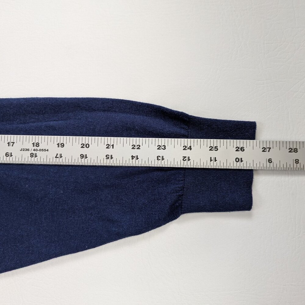 Peter Millar Men's Cotton Silk Blend Sweater Size 2XL Blue - Picture 8 of 9